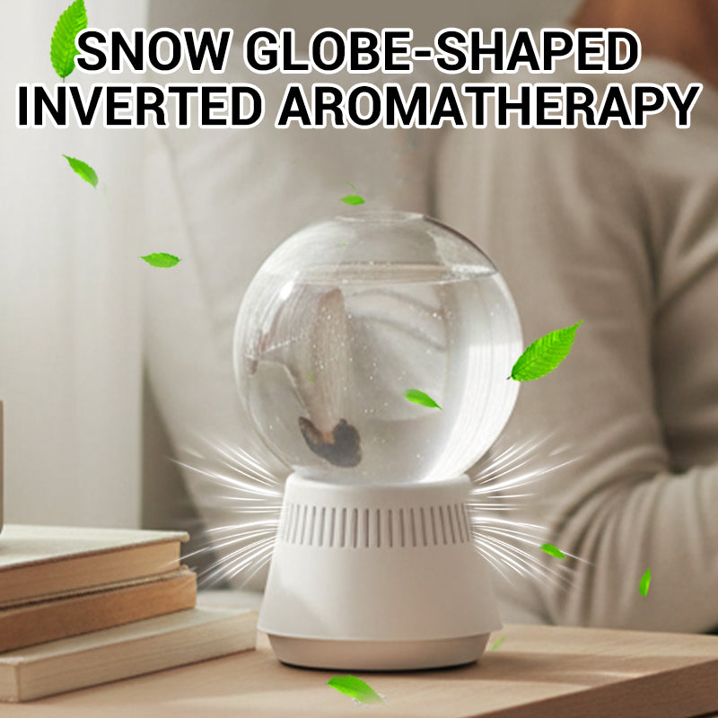 ⏰ 50% RABATT | ❄️ Schneekugelförmiger Aromatherapie-Diffusor – Langanhaltender Duft & frische Luft zuhause!