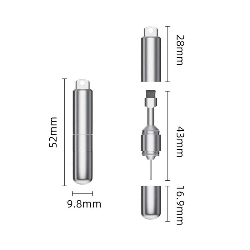 2-in-1 Ohrhörer-Reinigungsbürste & SIM-Karten Nadel