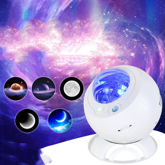 📢📢50 %  RABATT !! ⏰Aurora Sternprojektor mit Bluetooth-Lautsprecher