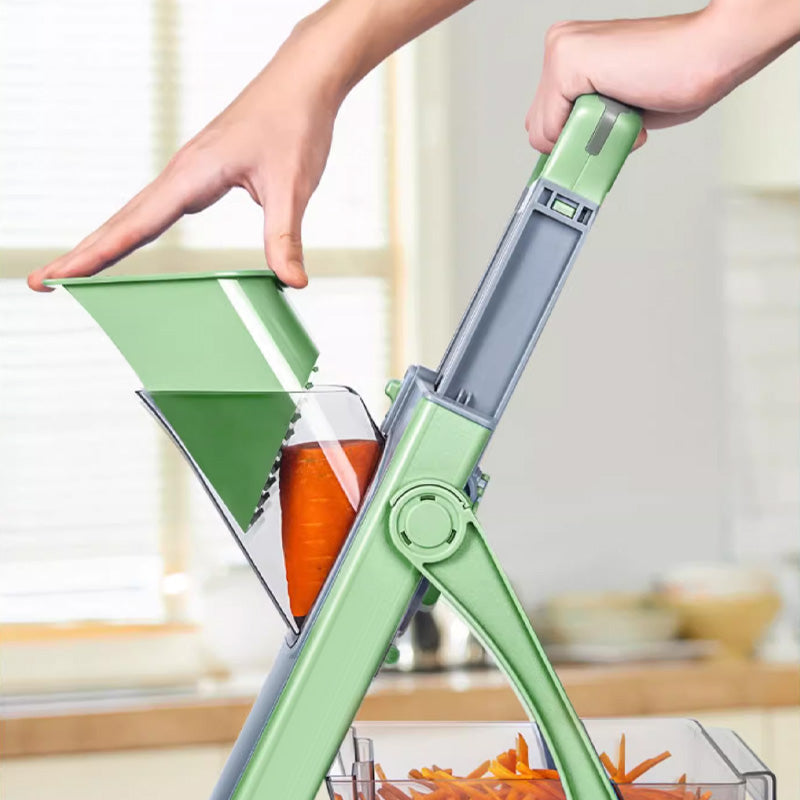 🏆 Blitzangebot – 50 % Rabatt ⚡ Multifunktionaler Gemüseschneider für die Küche