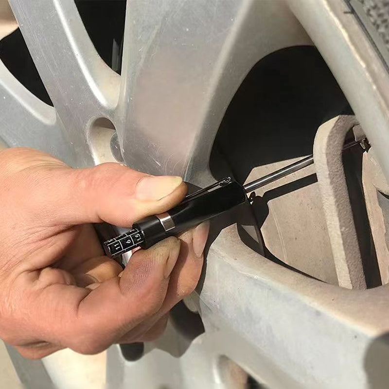 🔧 KAUFEN SIE 2 UND ERHALTEN SIE 1 GRATIS! 🎉 Bremsbelag-Dickenmessgerät – Präzise Messung, langlebig und leicht ablesbar 📏