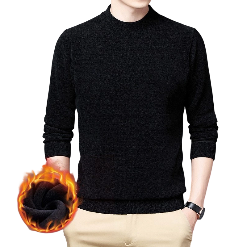 👔Thermofutter-Pullover mit Stehkragen für Herren🔥