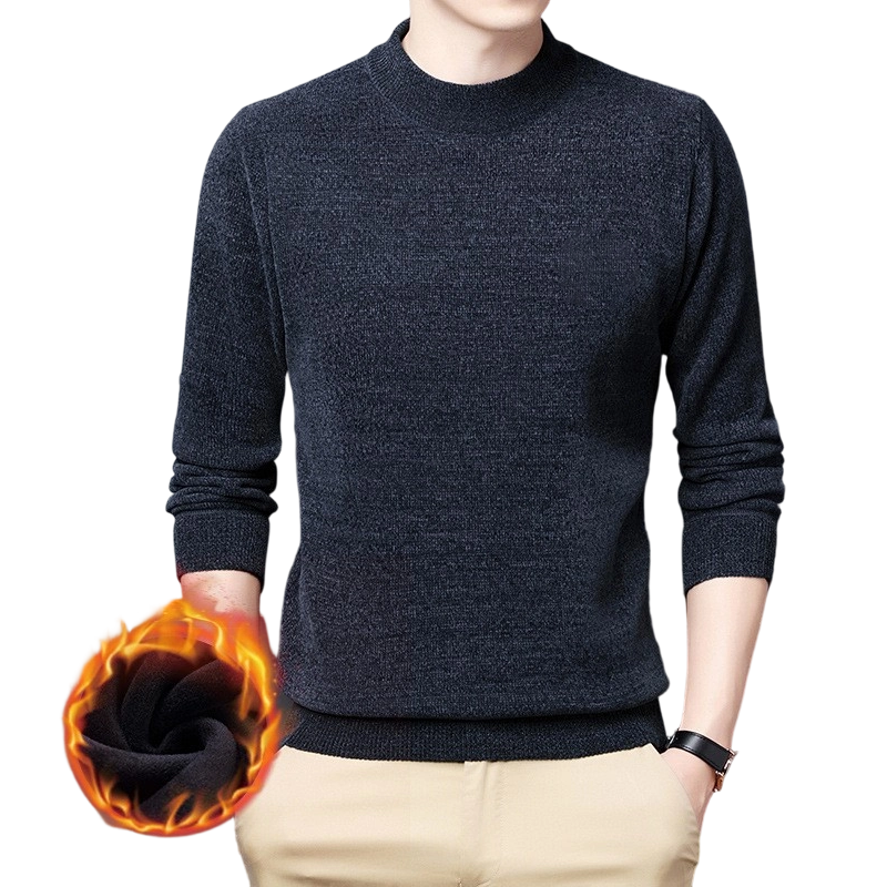 👔Thermofutter-Pullover mit Stehkragen für Herren🔥