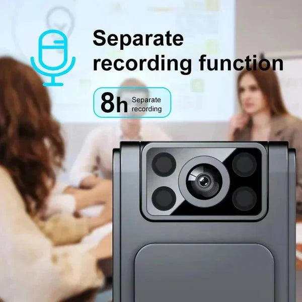 WiFi Mini-Bodycam mit 1080P – Tragbare Sport- & Outdoor-Kamera für Aufnahmen in HD 📷🚶‍♂️