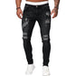 👖60 % RABATT! 🔥 Stylische Skinny Jeans im Used-Look für Herren – Schmale, zulaufende Passform, atmungsaktive Baumwolle & lässige Risse