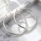 ⏰ 50 % RABATT – Nur für kurze Zeit ✨Diamond-Cut Hoop Earrings for Women