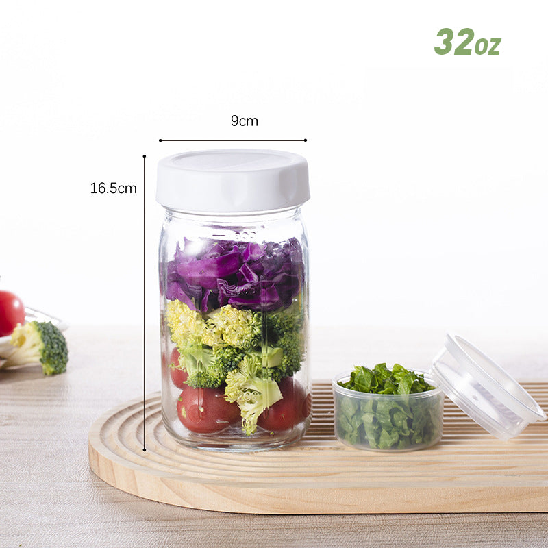 🔥Solange der Vorrat reicht 40 % Rabatt!🎉Mehrzweck-Glasbehälter für Lebensmittel, auslaufsicher