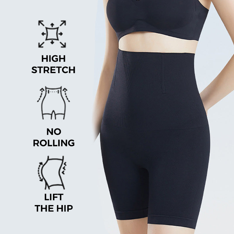 Formende High-Waist Hose mit Tragekomfort – strafft & formt für eine perfekte Silhouette bei jedem Anlass.