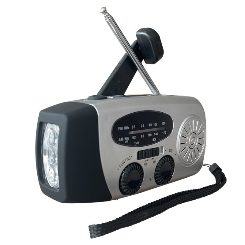 📻 60% RABATT! ☀️ Notfallradio – Solar & Kurbelbetrieb, USB-Ladung, Wetteralarm & Robust für Outdoor/Krise 🔋