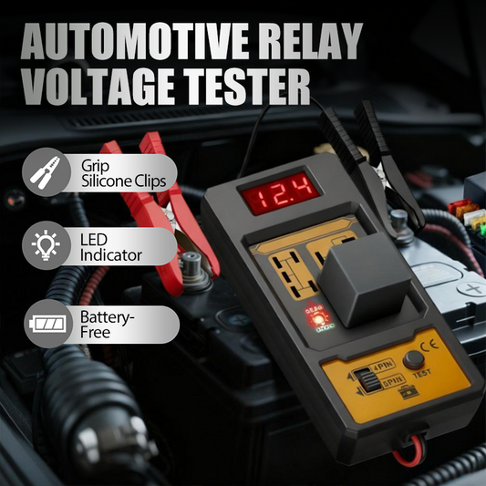 🛡️🔦 Ihr Wächter für elektrische Sicherheit. LED-Anzeigetester für sichere und genaue Überprüfungen. 🚗🧰