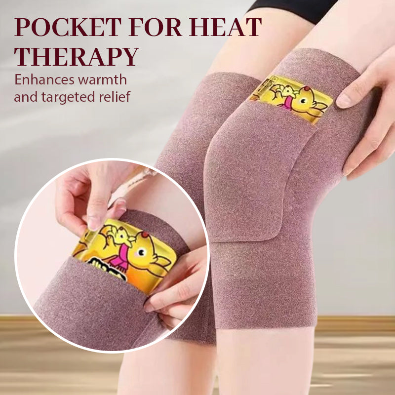 🔥Elastische thermische Kniebandagen mit Taschen