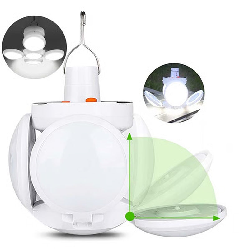 📢📢Kaufe 2 und erhalte 1 gratis⏰Solarbetriebene, multifunktionale und faltbare Lampe in Fußballform