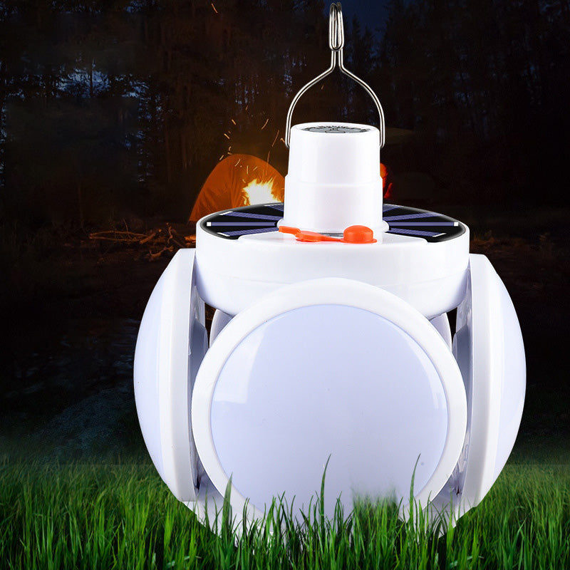📢📢Kaufe 2 und erhalte 1 gratis⏰Solarbetriebene, multifunktionale und faltbare Lampe in Fußballform