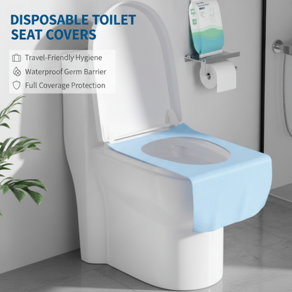 🏆Flash-Sale⚡Über 50.000 verkauft! Fast ausverkauft – 💥Einweg-Toilettensitzauflagen, wasserdicht – 🚽 hygienisch, bequem und perfekt für Reisen und öffentliche Toiletten 🧳
