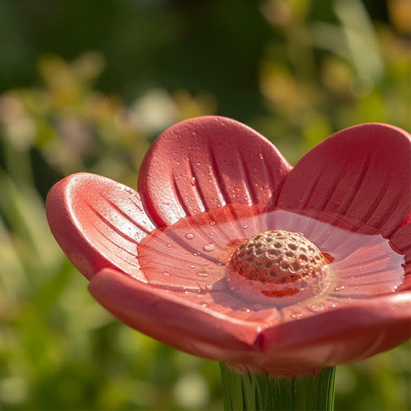 🌸Blumenförmige Bienentränke aus Keramik🐝💧