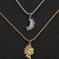 ☀️⚖️ Sonnen- und Mond-Anhänger-Set