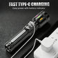 🔦Multifunktionale Zoom-LED-Taschenlampe mit Leistungsanzeige🌟