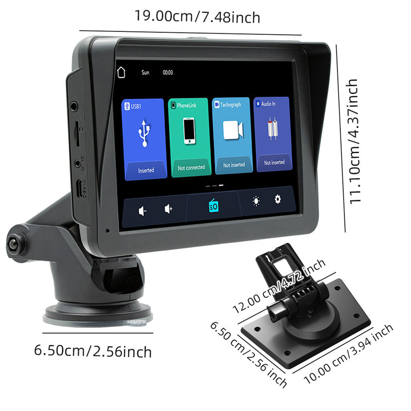 Tragbares Bluetooth-Autoradio
