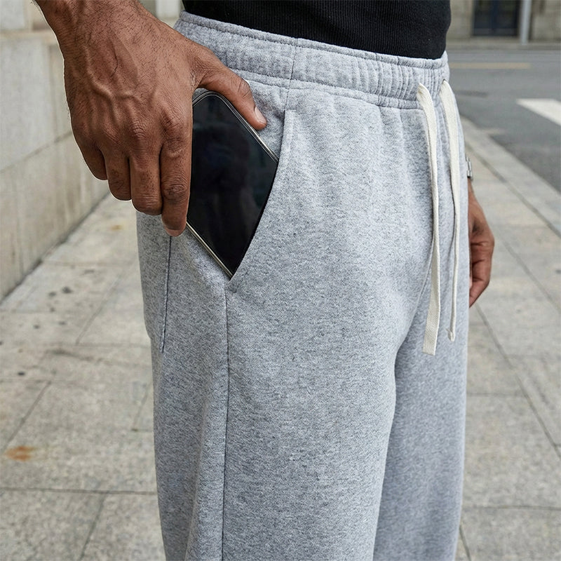 👖 60% RABATT! 🏃‍♂️ Herren-Freizeithose in Lockerer Passform – Kordelzug, Bequemes Baumwollgewebe & Vielseitig für Alltag und Sport 🌟