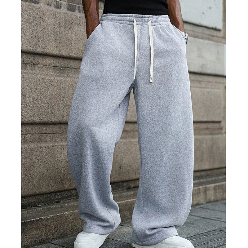 👖 60% RABATT! 🏃‍♂️ Herren-Freizeithose in Lockerer Passform – Kordelzug, Bequemes Baumwollgewebe & Vielseitig für Alltag und Sport 🌟