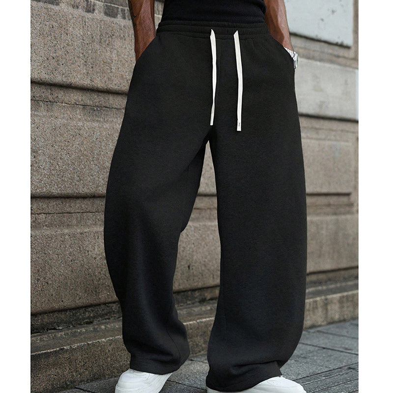 👖 60% RABATT! 🏃‍♂️ Herren-Freizeithose in Lockerer Passform – Kordelzug, Bequemes Baumwollgewebe & Vielseitig für Alltag und Sport 🌟