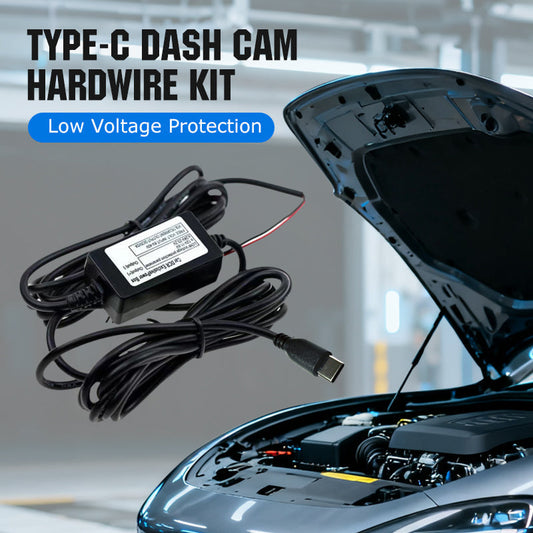 Type-C-Hardwiring-Kit für Dashcam mit 24h-Parküberwachung & Unterspannungsschutz