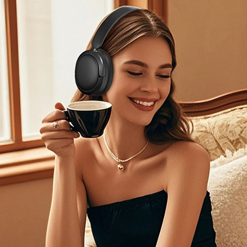 Space One Kabellose Kopfhörer, Adaptives aktives Noise Cancelling, 2x stärkere Stimmunterdrückung, 40h ANC Akkuleistung, App Steuerung,Hi-Res Audio, Leichtes Design, Bluetooth 5.3