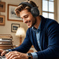 Space One Kabellose Kopfhörer, Adaptives aktives Noise Cancelling, 2x stärkere Stimmunterdrückung, 40h ANC Akkuleistung, App Steuerung,Hi-Res Audio, Leichtes Design, Bluetooth 5.3
