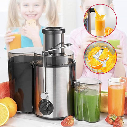 🍊 50% RABATT! ⚡ Schneller Elektrischer Entsafter für den Hausgebrauch – Automatische Saftgewinnung, Kraftvoller Motor & Leichte Reinigung 🥤