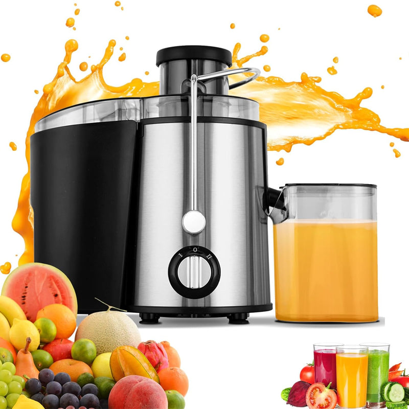 🍊 50% RABATT! ⚡ Schneller Elektrischer Entsafter für den Hausgebrauch – Automatische Saftgewinnung, Kraftvoller Motor & Leichte Reinigung 🥤