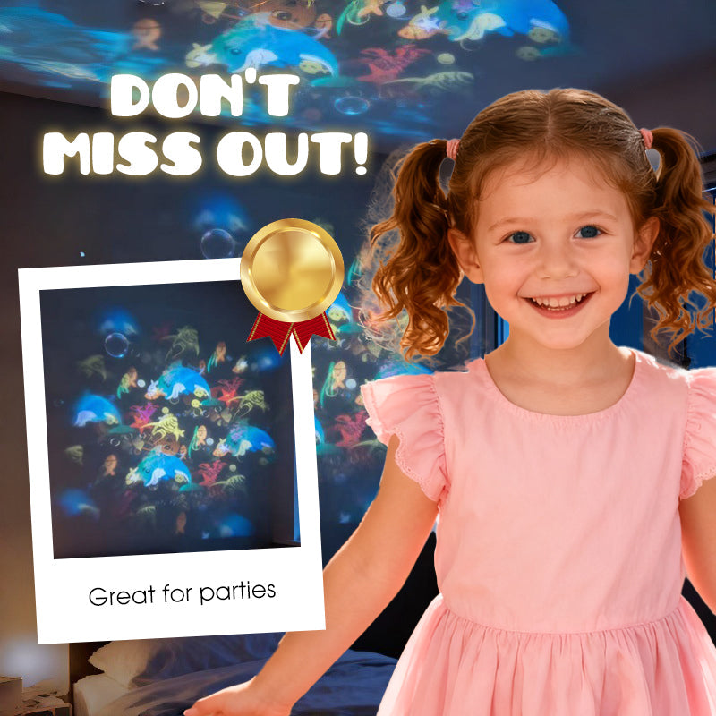 🥳50% RABATT！HEISSER SALE 2026🥳💞50.000+ VERKAUFT! Rotierender LED-Projektor mit dynamischem Lichteffekt