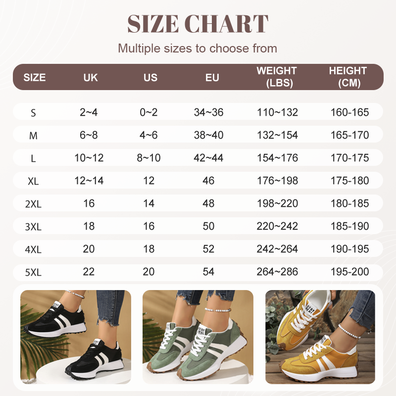 💎 50% RABATT! 💎 Damen-Freizeitschuhe – Klobige Sneaker mit 4 cm Platform, Rutschfest & Retro-Design in 6 Farben 🥿🌈