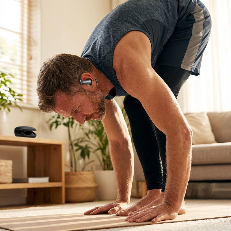 🎧60% RABATT! 💎 Kabellose Bluetooth 6.0-Kopfhörer – 48 Stunden Wiedergabezeit, schweißresistent (IPX5) und ultraleicht (4,2 g), ideal zum Laufen 🎧🏃‍♂️