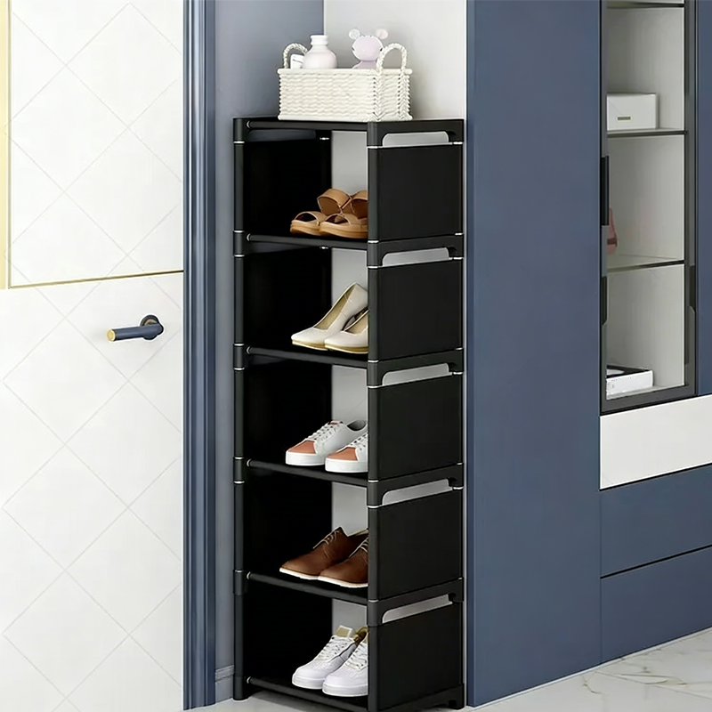 👟 Einfach zu montierender Schuhregal – Platzsparender Schuhständer für Flur, Schlafzimmer & Studentenwohnheim – Stabil & Robust