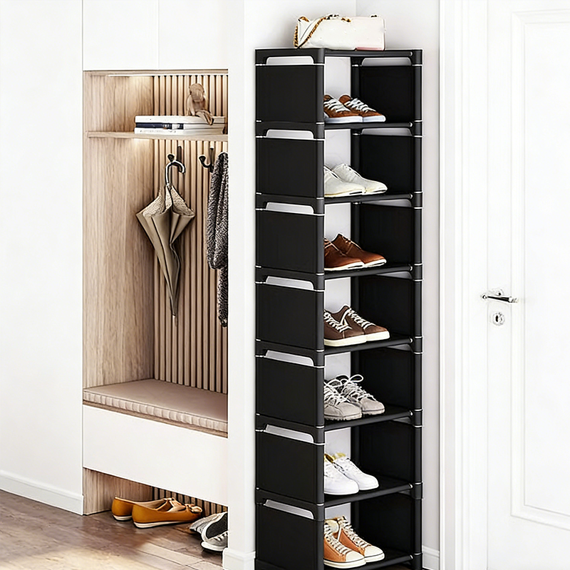 👟 Einfach zu montierender Schuhregal – Platzsparender Schuhständer für Flur, Schlafzimmer & Studentenwohnheim – Stabil & Robust