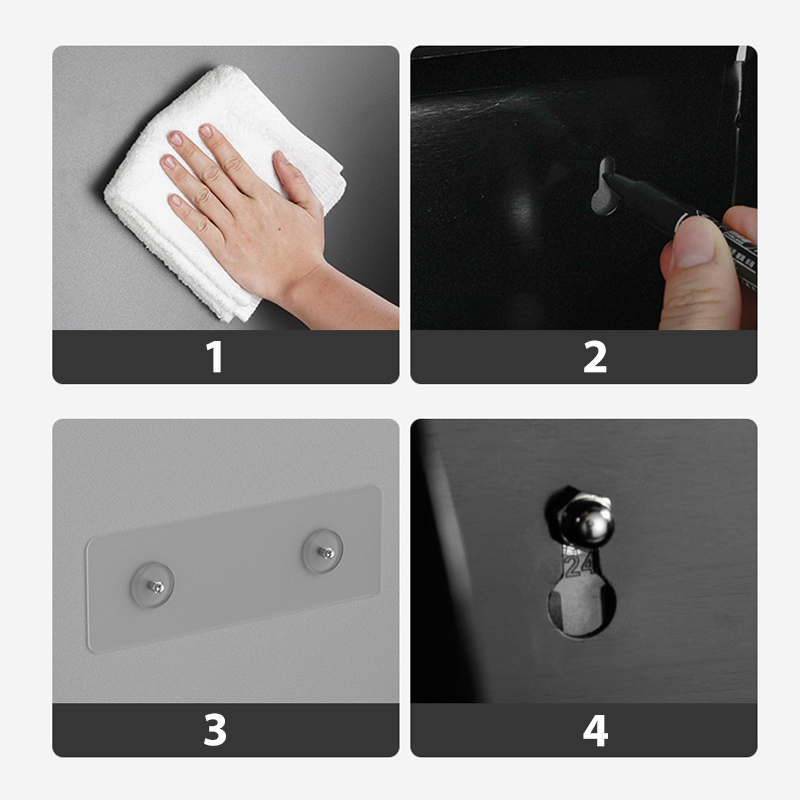 Toilettenpapierhalter mit Ablage und Ablagefach – Montage ohne Bohren