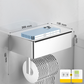 Toilettenpapierhalter mit Ablage und Ablagefach – Montage ohne Bohren