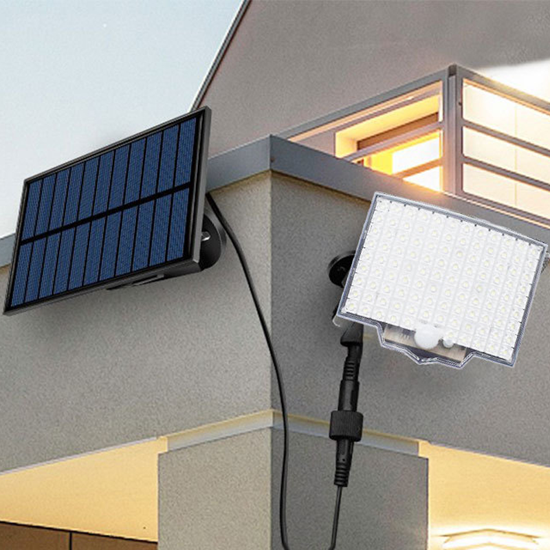 💐50% RABATT! Solar Bewegungsmelder Außenleuchte – 106 LEDs, Automatisch bei Nacht 🌙🔦【Sonderpreis】