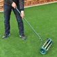 🌿 T-Griff Gartenhacke / Belüfter – Robuster Eisen-Unkrautstecher für Rasen & Beet – Ergonomischer Handvertikutierer mit rutschfestem Griff