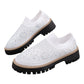 👟✨ Damen Loafer 2026 – Plateau-Sohle, Mit Strasssteinen, Modern & Bequem für den Frühling