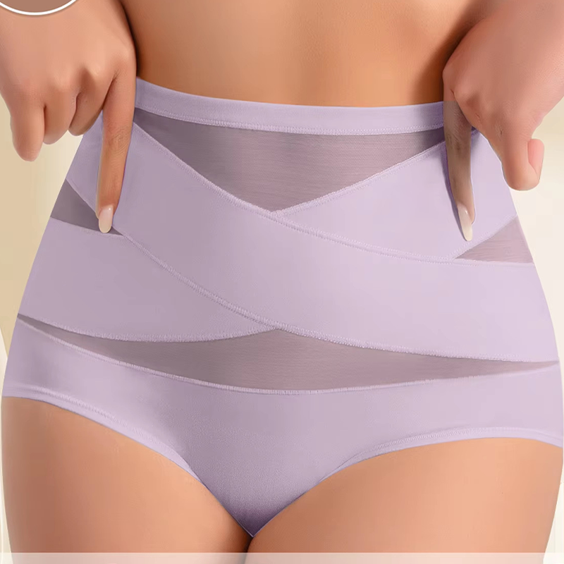 Hoch taillierte Formhose in Übergröße mit Bauchstraffung