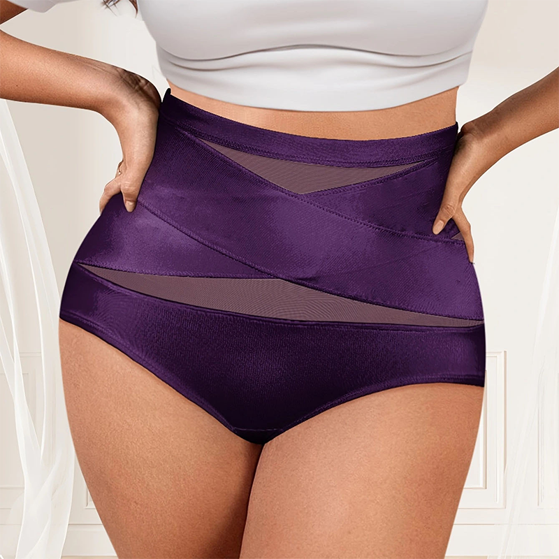 Hoch taillierte Formhose in Übergröße mit Bauchstraffung