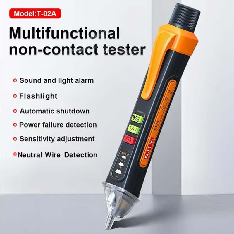 ⚡ 50% RABATT! 🛡️ Berührungsloser Spannungsprüfer – Doppelalarm, sicher & präzise – Ideal für Elektriker ✨