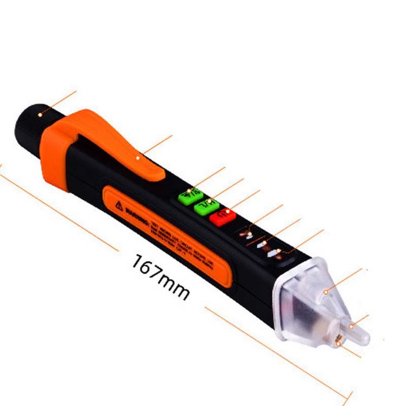 ⚡ 50% RABATT! 🛡️ Berührungsloser Spannungsprüfer – Doppelalarm, sicher & präzise – Ideal für Elektriker ✨