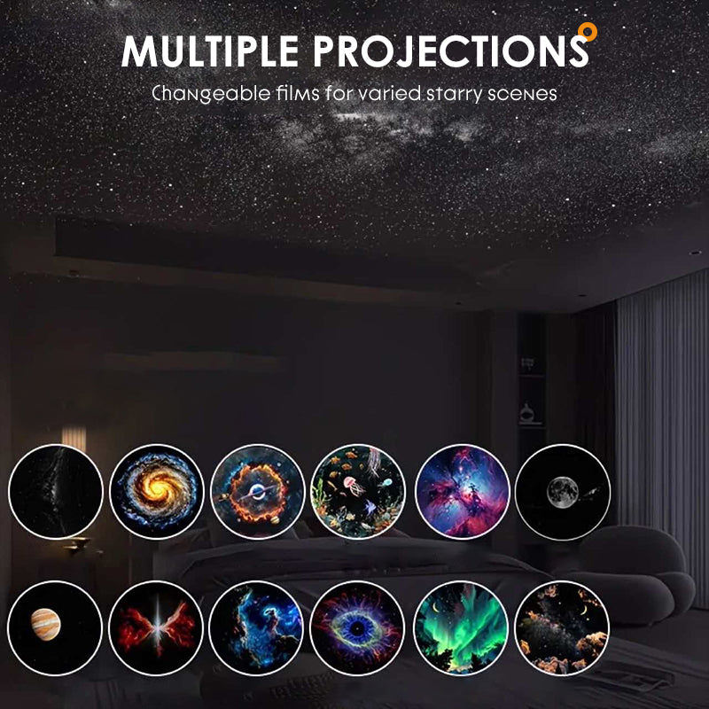 🌌 50% RABATT! 🔥 2-in-1 Sternenhimmel-Projektor & Nachtlicht – Beruhigende Galaxie-Projektion – Perfekt für Kinderzimmer, Schlafzimmer & Entspannung – schafft eine magische Atmosphäre ✨