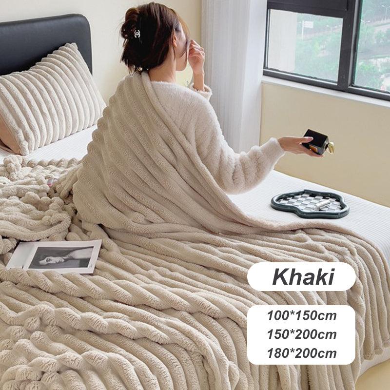 🛋️ 50% RABATT! 🛏️Dicke Plüschdecke mit Kaninchenmotiv und Milchvelours-Bezug🫧Kuscheln Sie sich in ultimativen Komfort🫧