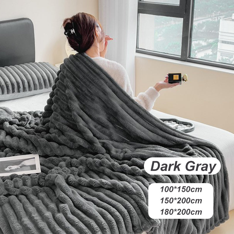 🛋️ 50% RABATT! 🛏️Dicke Plüschdecke mit Kaninchenmotiv und Milchvelours-Bezug🫧Kuscheln Sie sich in ultimativen Komfort🫧