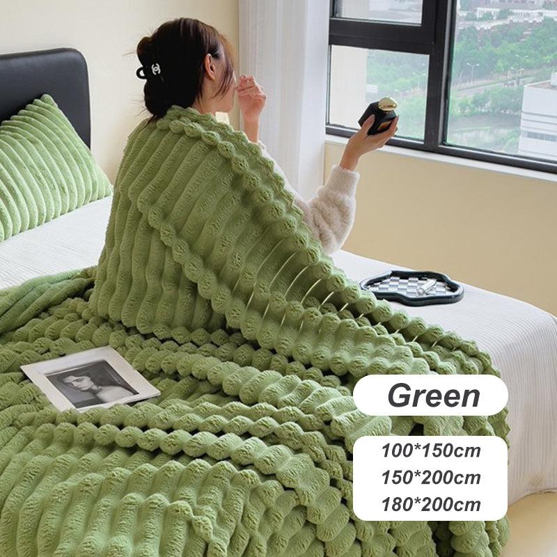 🛋️ 50% RABATT! 🛏️Dicke Plüschdecke mit Kaninchenmotiv und Milchvelours-Bezug🫧Kuscheln Sie sich in ultimativen Komfort🫧