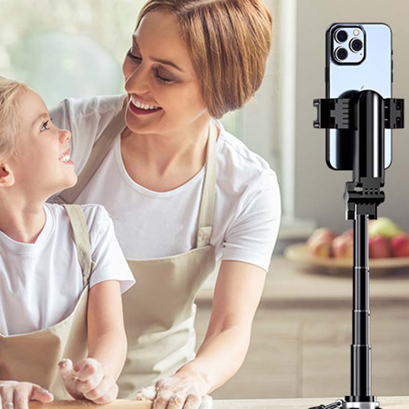 Flash-Sale des Tages⚡Ausziehbarer Selfie-Stick-Stativ mit kabelloser Fernbedienung
