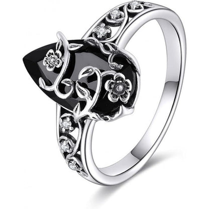💍 60% RABATT! 🌸 Böhmischer Vintage-Blumenranken-Ring – Aufwendiges Filigranes Durchbruchmuster, Exquisite Handwerkskunst & Zeitloses Design ✨